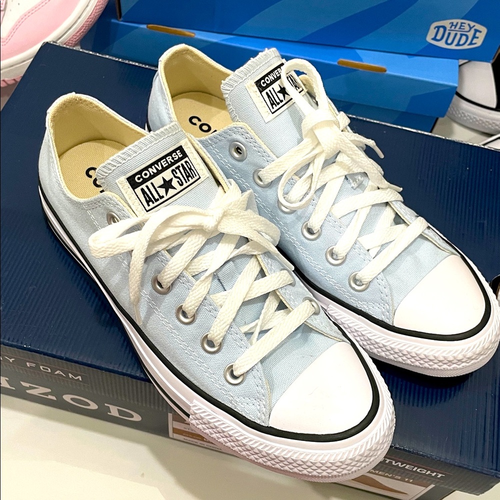 Converse Chuck Taylor All Star Canvas - Light blue - size w 7 m 5 - NWOB